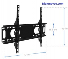 Khung treo Tivi 60-85 inch Cố định Camel CMT80