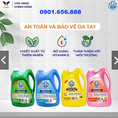 Phân phối Nước Rửa Chén Ez Clean