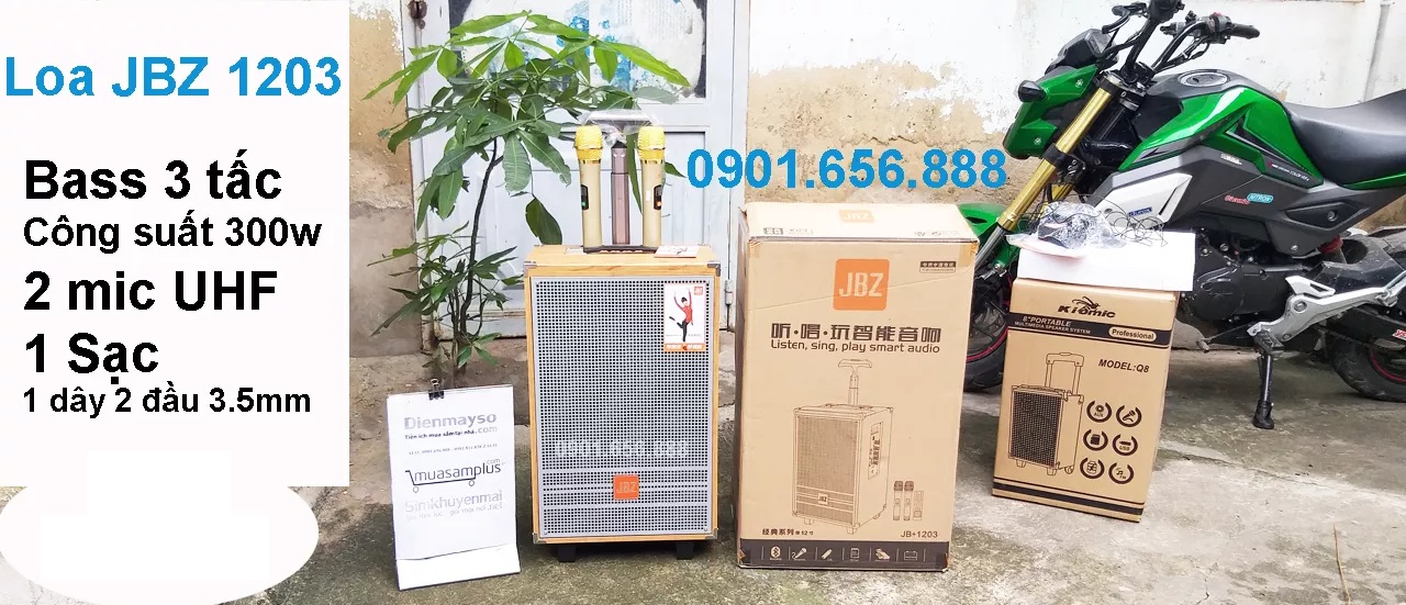 Loa kéo di động JBZ 1203