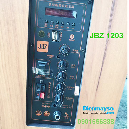 Loa keo karaoke JBZ 1003, Loa JBZ 1003, Phan phoi Loa di dong JBZ 1003