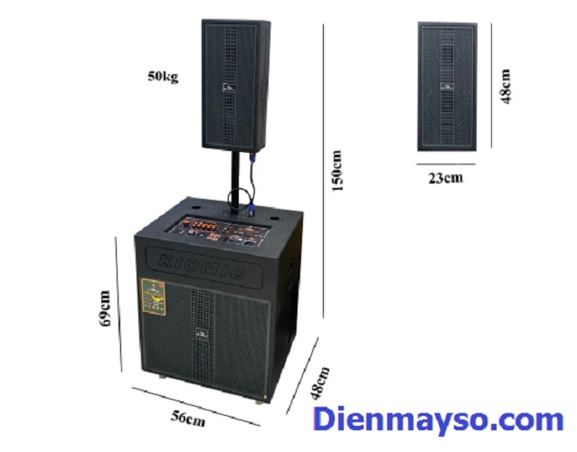 Loa kéo di động Kiomic K1502